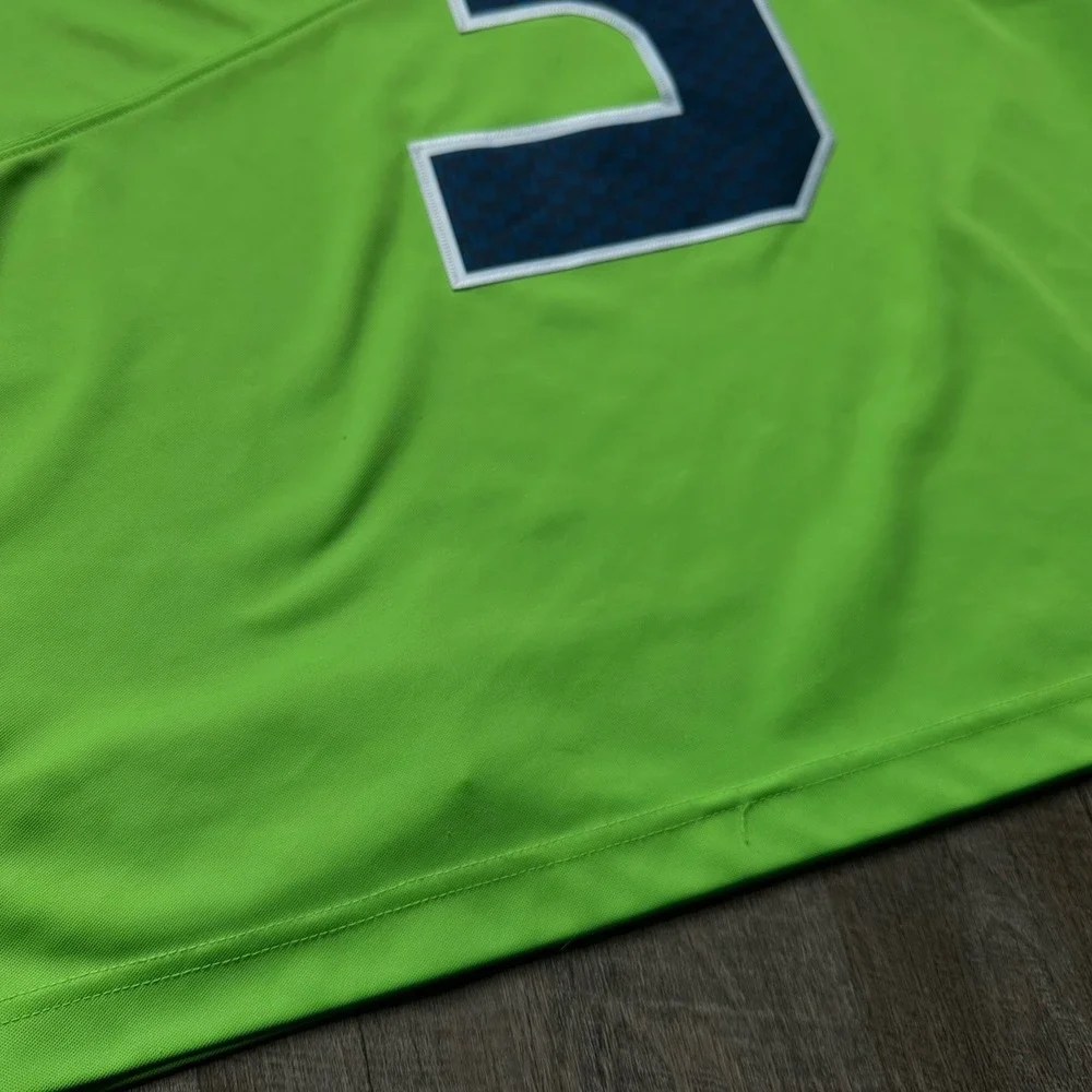 NWT Nike Vapor Seattle Seahawks #3 Russell Wilson NFL Authentic Jersey‎ 40/M